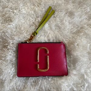 Marc Jacobs Snapshot Zip Wallet Card Case